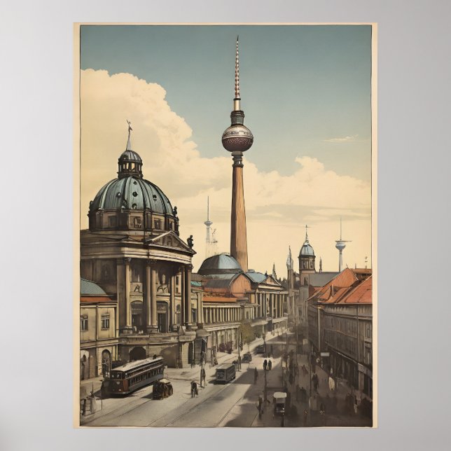 Berlin vintage poster (Front)