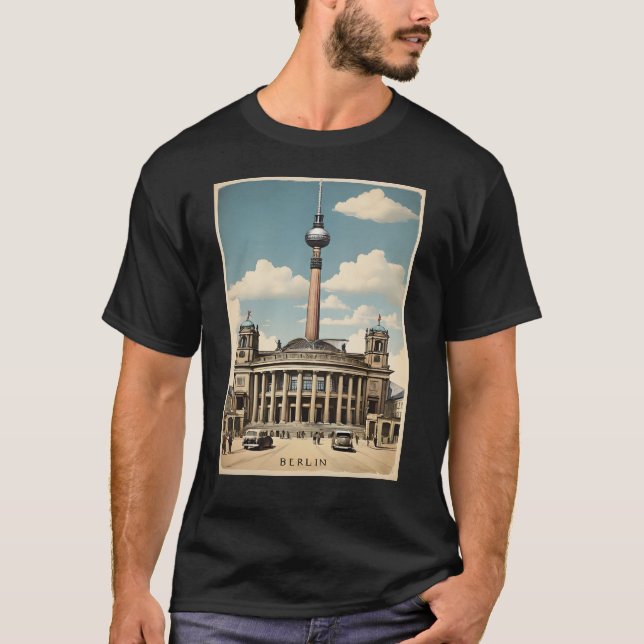 Berlin vintage poster T-Shirt (Front)