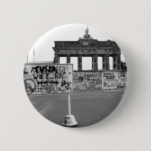 Berlin Wall 6 Cm Round Badge