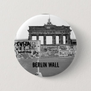 Berlin Wall 6 Cm Round Badge