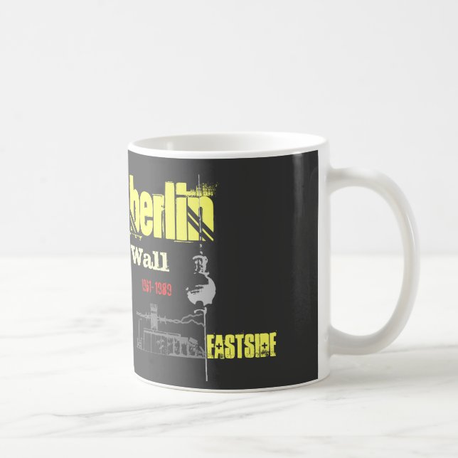 Berlin Wall Design Coffee Mug (Right)