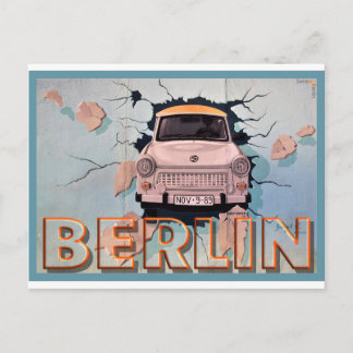 Berlin Wall Street Art Collection - 5 of 7 Postcard