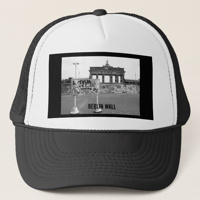 Berlin Wall Trucker Hat (Front)