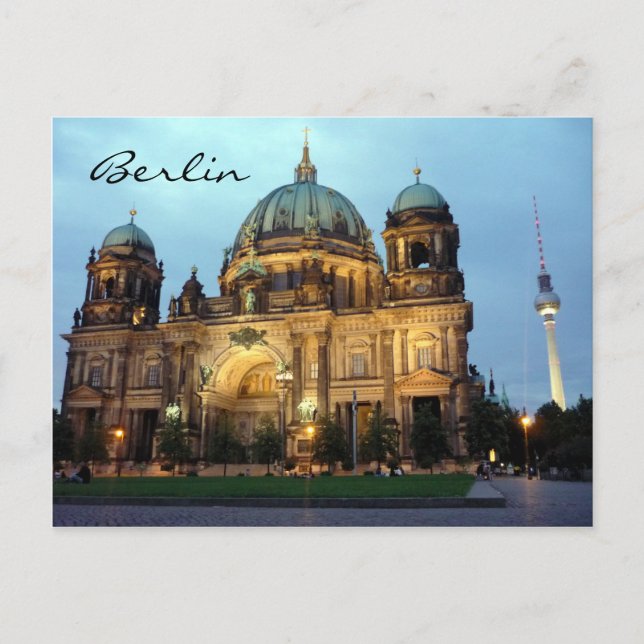 berliner dom postcard (Front)