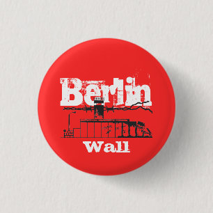 Berliner Mauer Design 3 Cm Round Badge