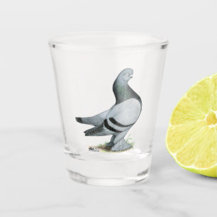 Berliner Tumbler Pigeon Blue Bar Shot Glass