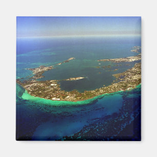Bermuda Aerial Photograph Magnet