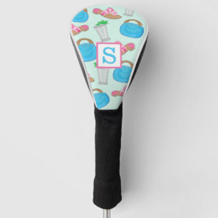 Bermuda Bag Sandals Mint Julep Preppy Monogram Golf Head Cover