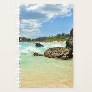Bermuda beach planner, nature photo notebook planner
