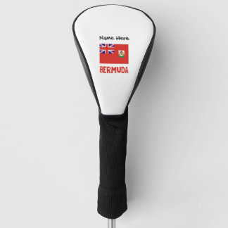 Bermuda Bermudian Flag Personalised  Golf Head Cover