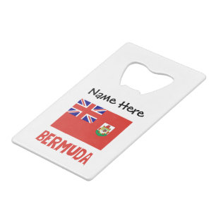 Bermuda Bermudian Flag Personalised Name