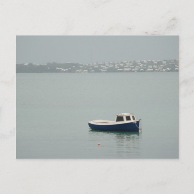 Bermuda boat postcard (Front)