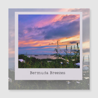 Bermuda Breeze Magnet Card