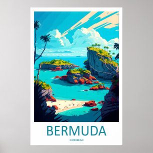 Bermuda Caribbean Travel Poster 1