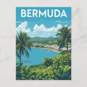 Bermuda: Coastal Vista Postcard