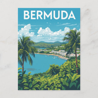 Bermuda: Coastal Vista Postcard
