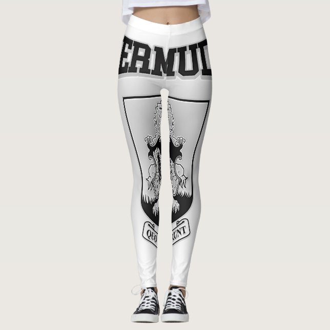 Bermuda Coat of Arms Leggings (Front)