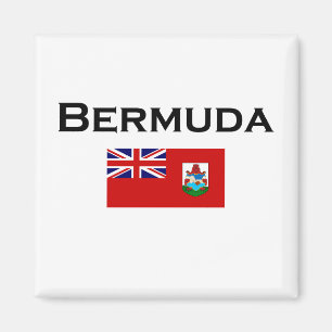Bermuda Country Flag Light-Colour Magnet