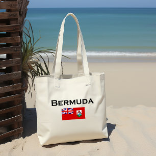 Bermuda Country Flag Light-Colour Tote Bag
