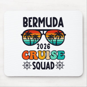 Bermuda Cruise 2026 Vacation Trip Matching Family Mouse Pad