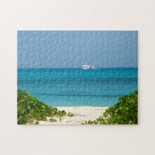 Bermuda - Cruise Ship in Ocean Jigsaw Puzzle