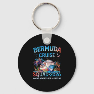 Bermuda Cruise Squad 2026 Family Vacation  Key Ring