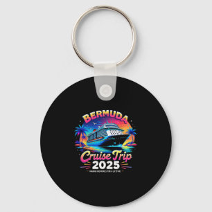 Bermuda Cruise Trip 2025 Sunset Vacation Gift  Key Ring
