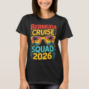 Bermuda Cruise Vacation Trip Matching Design T-Shirt