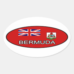 Bermuda Euro Sticker