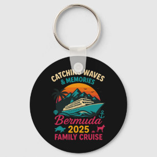 Bermuda Family Cruise 2025 Vacation Tee For Men Wo Key Ring