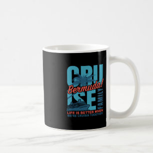 Bermuda Family Cruise Cute Matching Ocean Trip Vac Coffee Mug