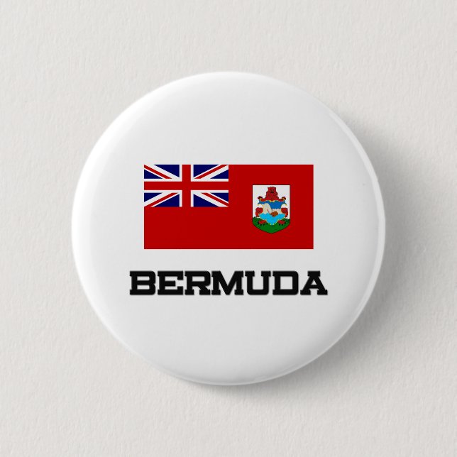 Bermuda Flag 6 Cm Round Badge (Front)