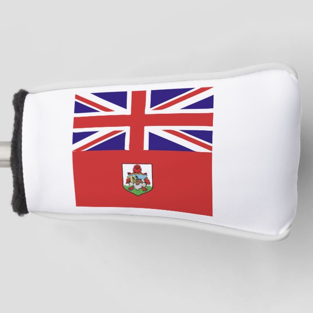 Bermuda Flag Emblem Golf Head Cover (Front)