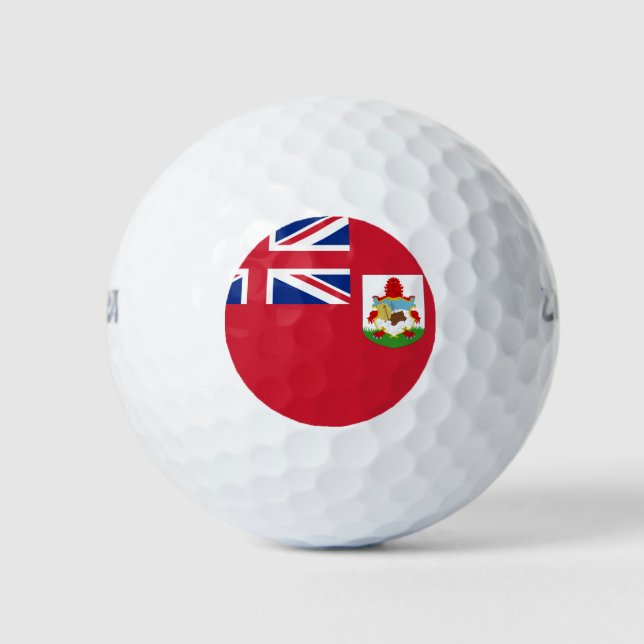 Bermuda flag Golf Balls (Front)