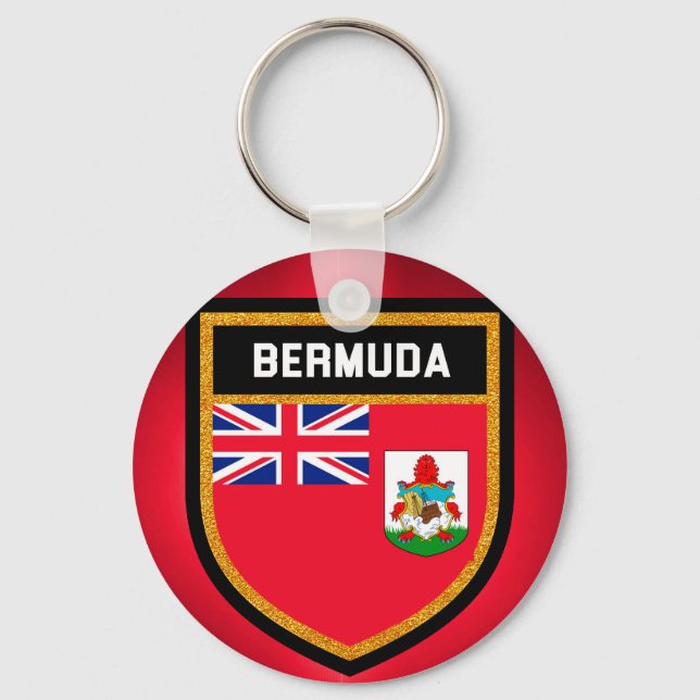 Bermuda Flag Key Ring (Front)