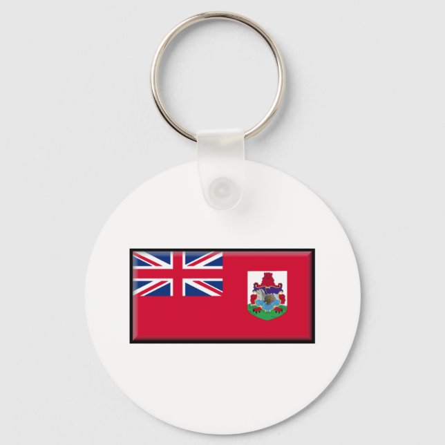 Bermuda Flag Key Ring (Front)