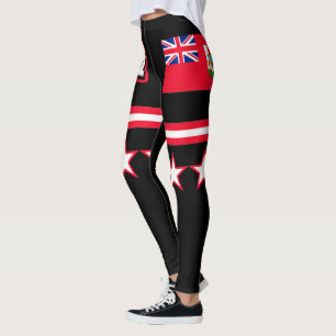 Bermuda Flag Leggings