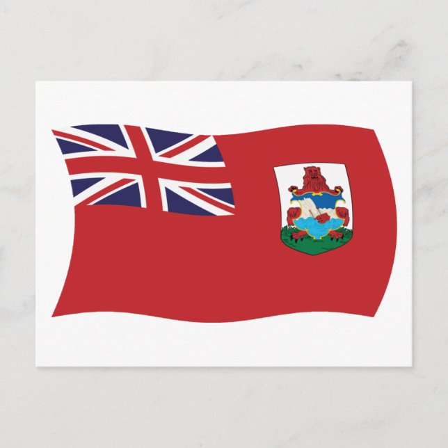 Bermuda Flag Postcard (Front)