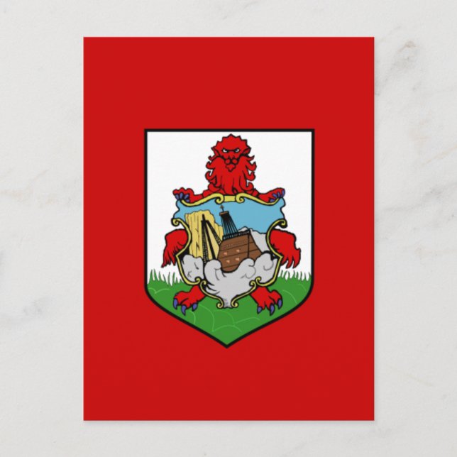 bermuda flag postcard (Front)