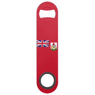 Bermuda flag Stainless Steel Bottle Opener