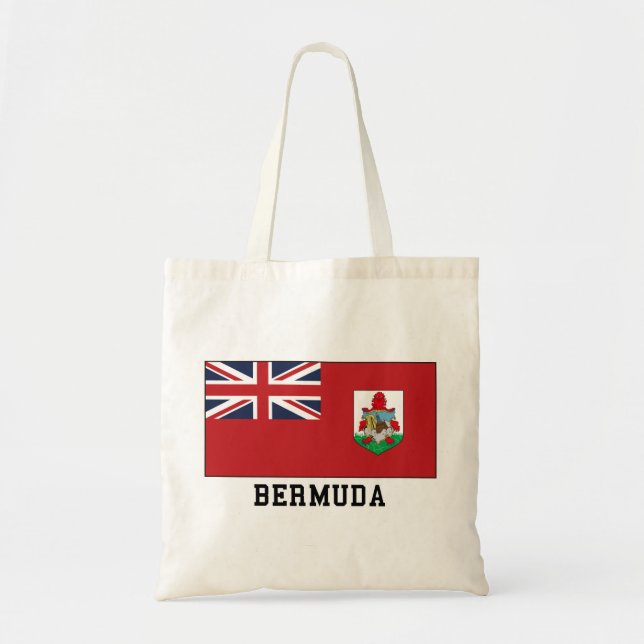 Bermuda Flag Tote Bag (Front)
