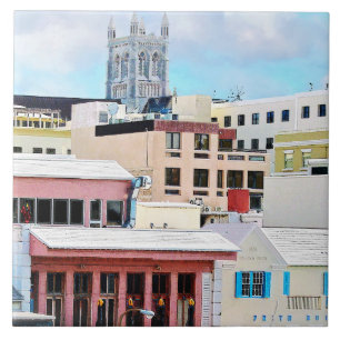 Bermuda - Hamilton Skyline Tile