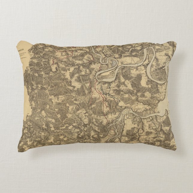 Bermuda Hundred, Virginia Decorative Cushion (Front)