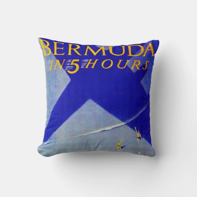 Bermuda in 5 hours cushion (Front)