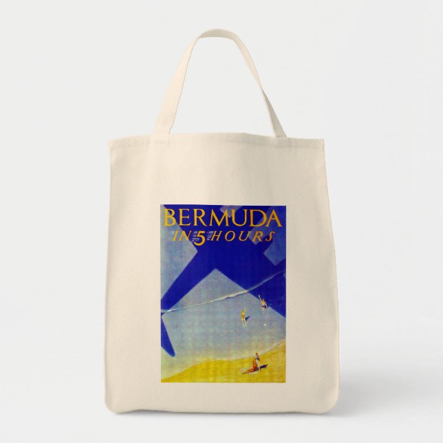 Bermuda in 5 hours tote bag (Front)