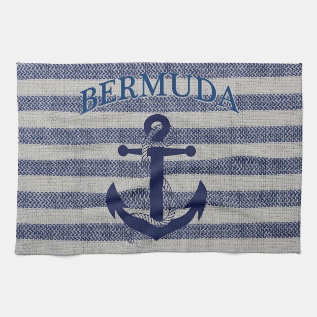 Bermuda Kitchen Towel! Tea Towel (Horizontal)