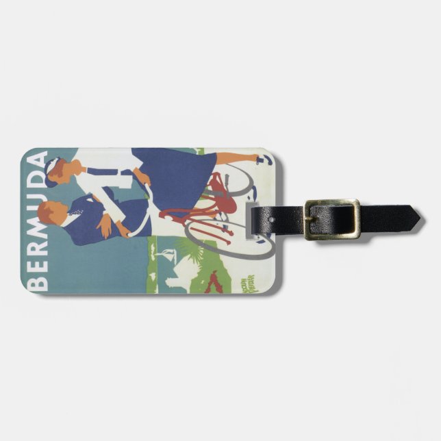 Bermuda Luggage Tag (Front Horizontal)