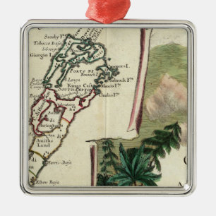 Bermuda Metal Tree Decoration