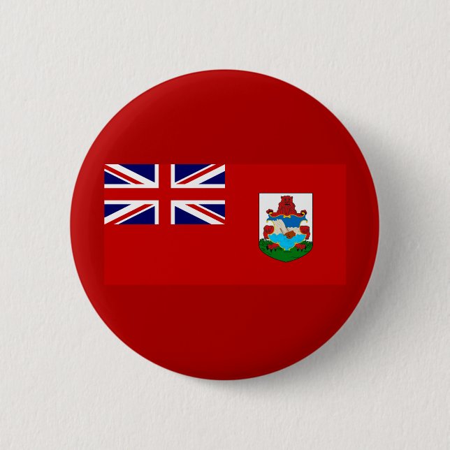 Bermuda National Flag 6 Cm Round Badge (Front)