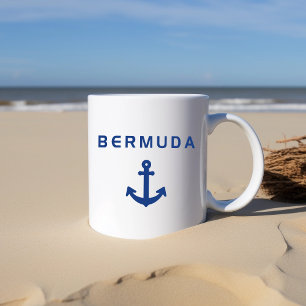 Bermuda Old Anchor for Sailing Light-Colour Coffee Mug